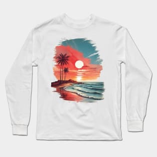 beach Long Sleeve T-Shirt